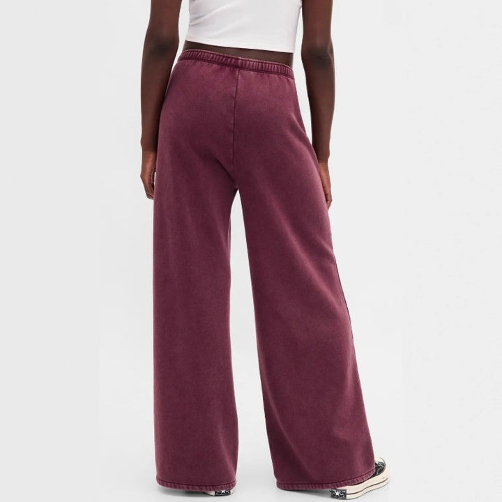 Damen nan zweiteiliges Frottee-Loungewear-Set mit Reißverschluss-Kapuzenjacke und weit geschnittener Jogginghose Echo Archiv