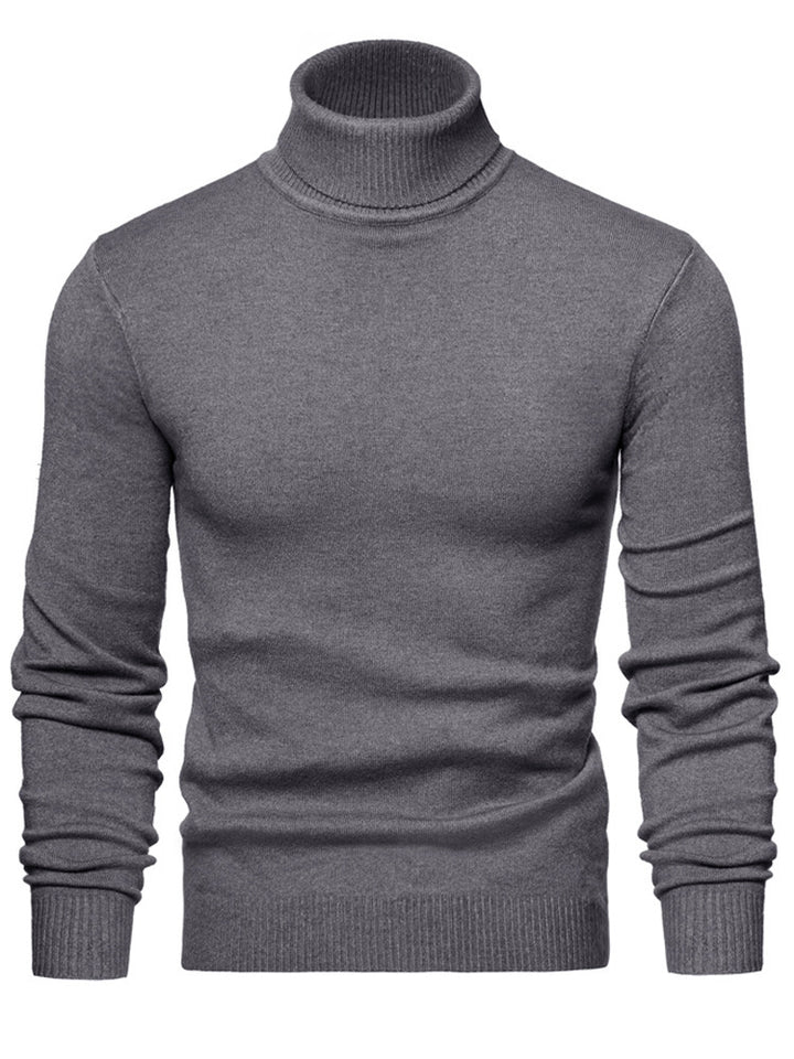 Herren Winter Rollkragenpullover aus weichem Material Echoarchiv