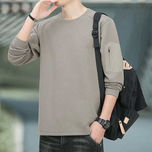 Herren Oversized Sweatshirt mit kontrastierenden Seitentaschen und weichem Fleecefutter Echo Archiv