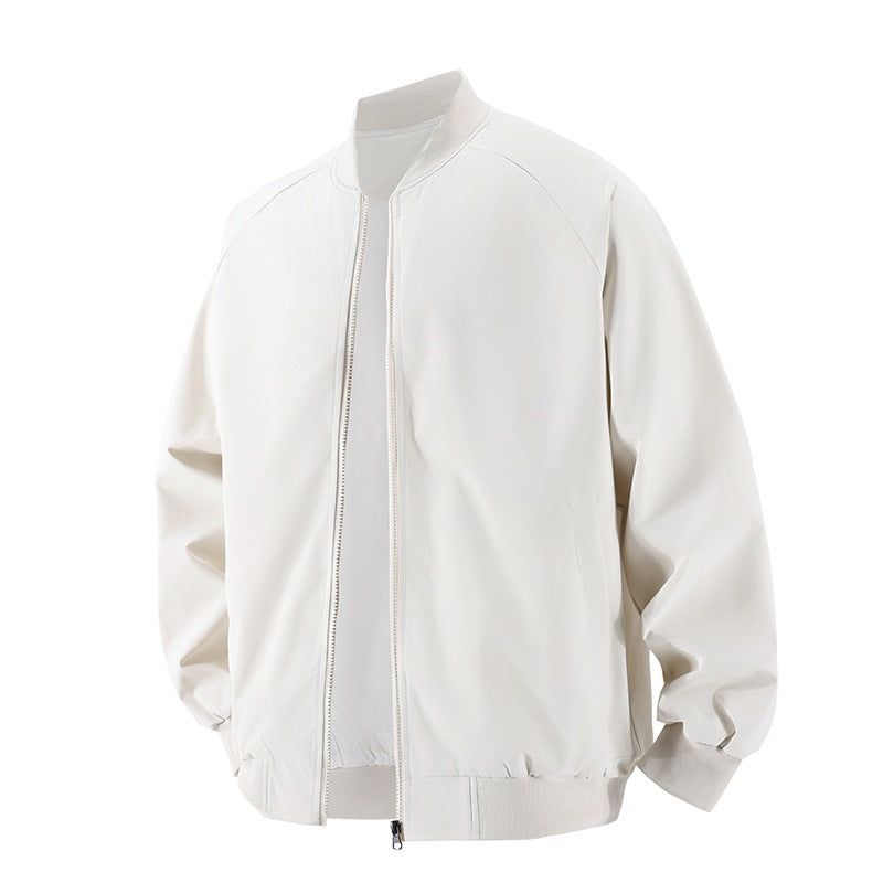 Herren Modische Bomberjacke mit elastischen Bündchen Echo Archiv