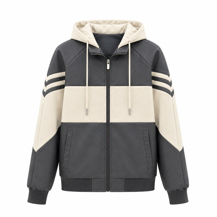 Herren Sportliche Kapuzenjacke 1787797619 – Cavarno