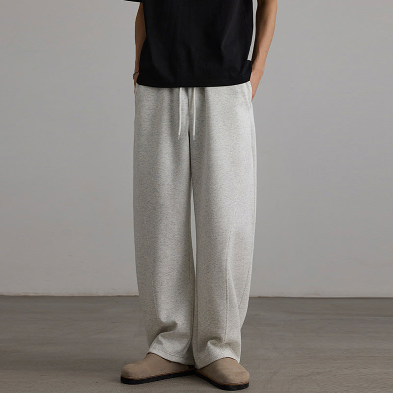 Herren Weite Lounge-Jogginghose aus French-Terry mit Tunnelzugbund Echo Archiv