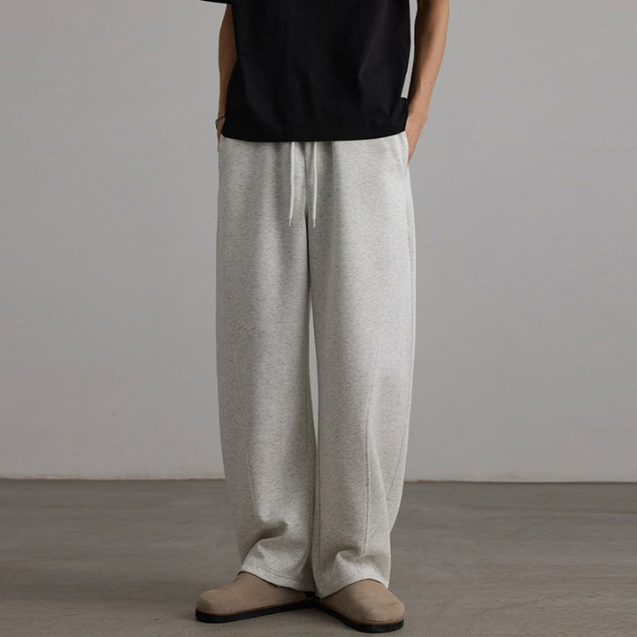 Herren Weite Lounge-Jogginghose aus French-Terry mit Tunnelzugbund Echo Archiv