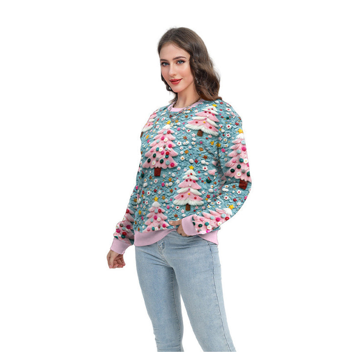 Damen Lustiger Weihnachts-Sweatshirt Echoarchiv