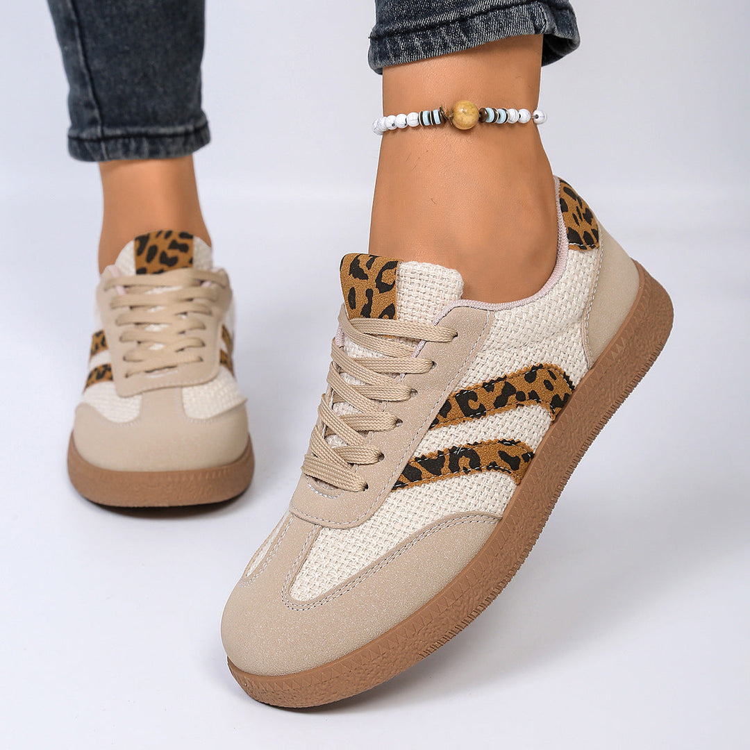 Damen SnEchoarchivkers mit stylischem Leo-Design und bequemer Dämpfung Echoarchiv