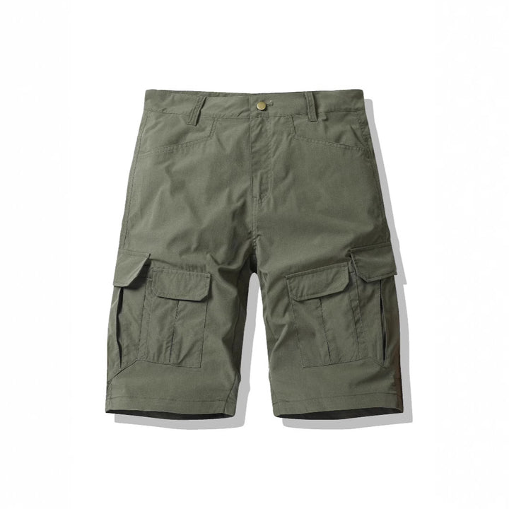 Herren multifunktionale Cargo-Shorts mit praktischen Seitentaschen und elastischem Bund Echoarchiv