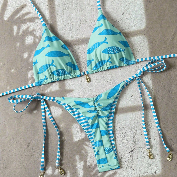 Damen Triangel-Bikini Echo Archiv