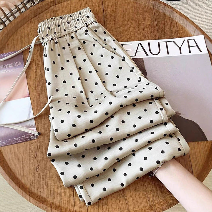 Damen Polka Dots Hose Echo Archiv