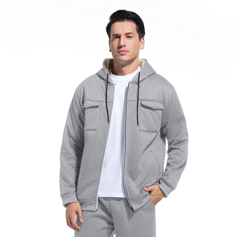 Herren Bequeme Kapuzenjacke Echo Archiv
