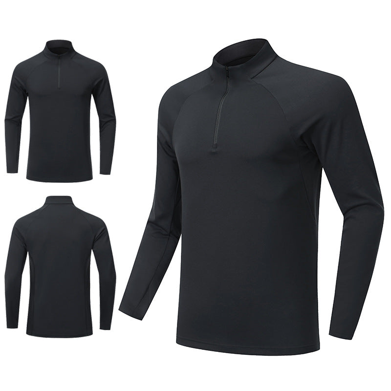 Herren Funktionslangarmshirt mit Reißverschluss Echoarchiv