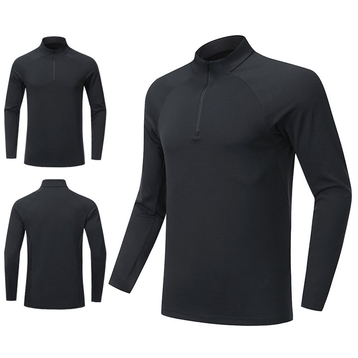 Herren Funktionslangarmshirt mit Reißverschluss Echoarchiv