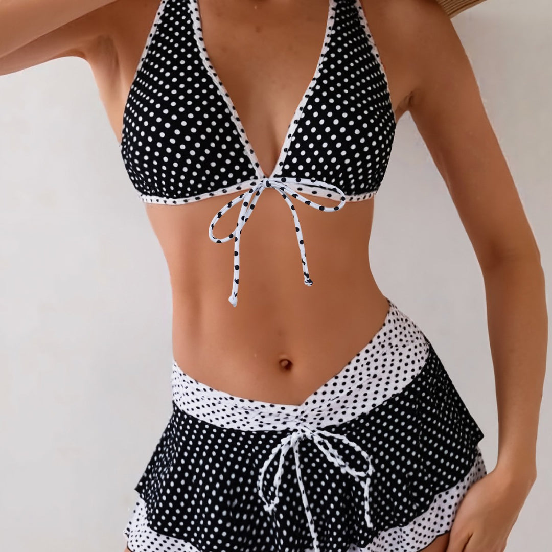 Damen Bikiniset mit modischem Dots-Design Echo Archiv