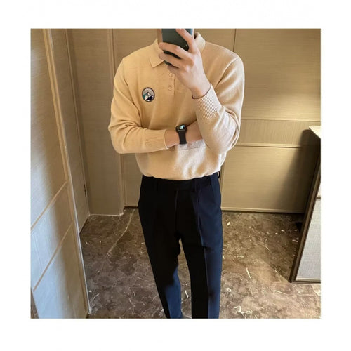Herren lässiger Polo-Pullover aus hochwertigem Material Echoarchiv