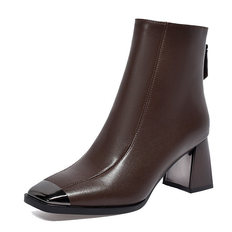Damen Elegante Ankle Boots mit Hochglanzspitze Echo Archiv