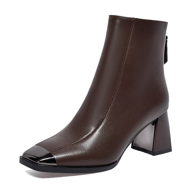 Damen Elegante Ankle Boots mit Hochglanzspitze Echo Archiv