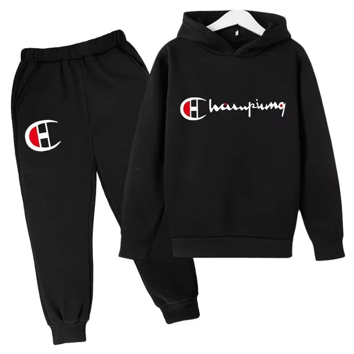 Unisex nan Kapuzenpullover mit Jogginghose Freizeitset Echo Archiv