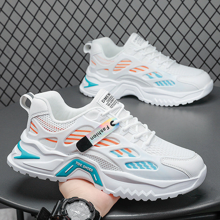 Damen sportliche Sneakers mit atmungsaktiver Netzoberfläche und stoßdämpfender Sohle Echo Archiv