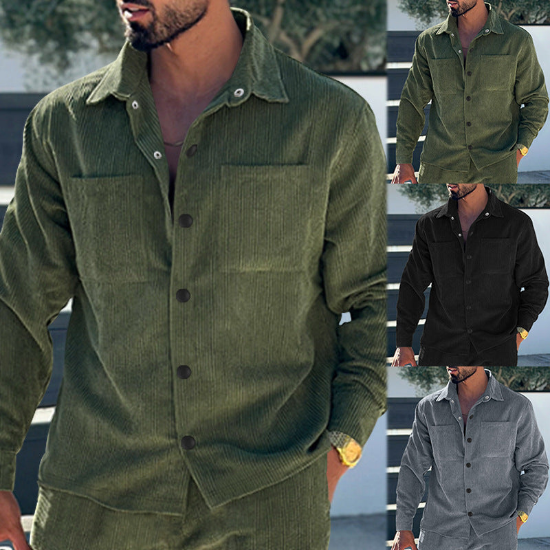 Herren komfortable Outdoor-Jacke mit praktischen Taschen Echoarchiv