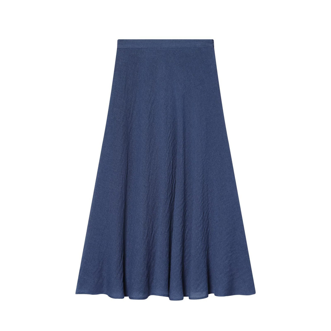 Damen Maxirock mit fließendem Schnitt und asymmetrischen Details Echo Archiv