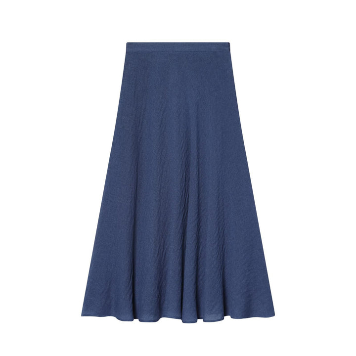 Damen Maxirock mit fließendem Schnitt und asymmetrischen Details Echo Archiv