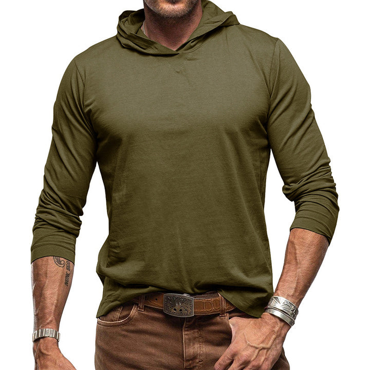 Herren Langarm-Hoodie mit lässigem Schnitt Echoarchiv
