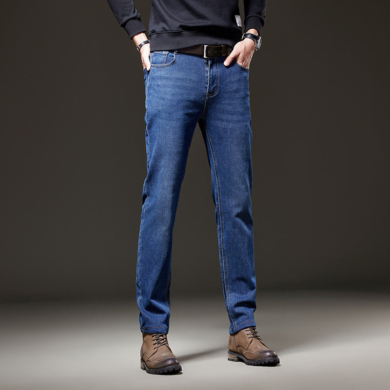 Herren Jeans im geraden Schnitt aus Stretch-Denim mit klassischem fünf‑Taschen‑Schnitt Echo Archiv