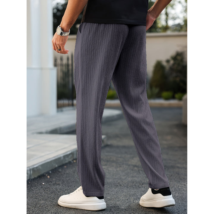 Herren Sportliche Freizeithose mit elastischem Bund und seitlichen Taschen Echo Archiv