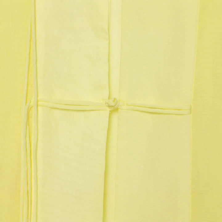 Damen Weites Kimono‑Cape aus leichter Chiffon‑Optik mit dekorativen Knotenverschlüssen Echo Archiv