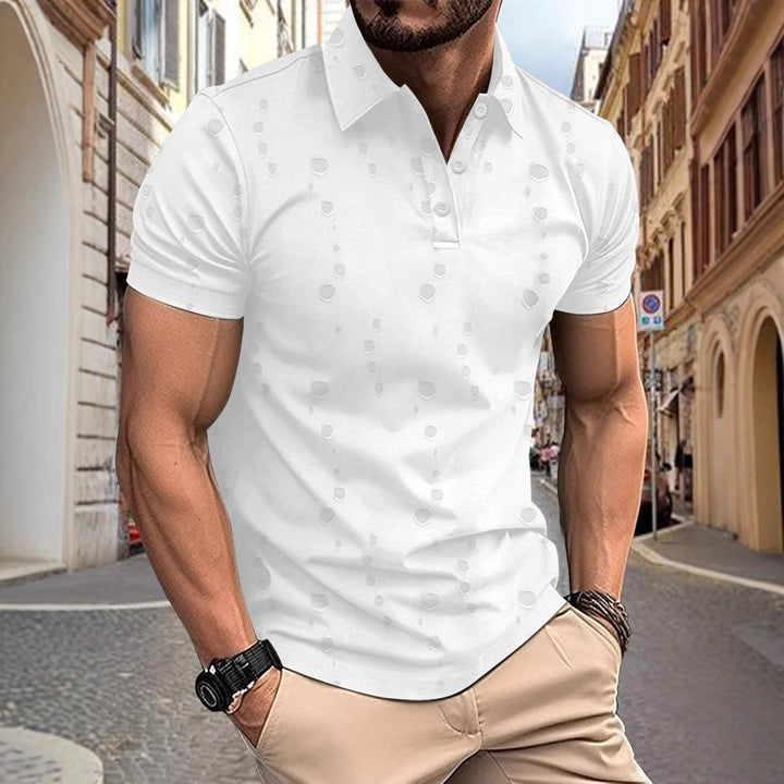 Herren stilvolles Poloshirt Echoarchiv