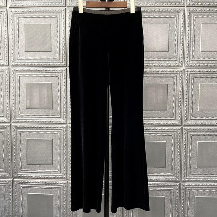 Damen Bequeme und elegante Samt-Hosen Echoarchiv