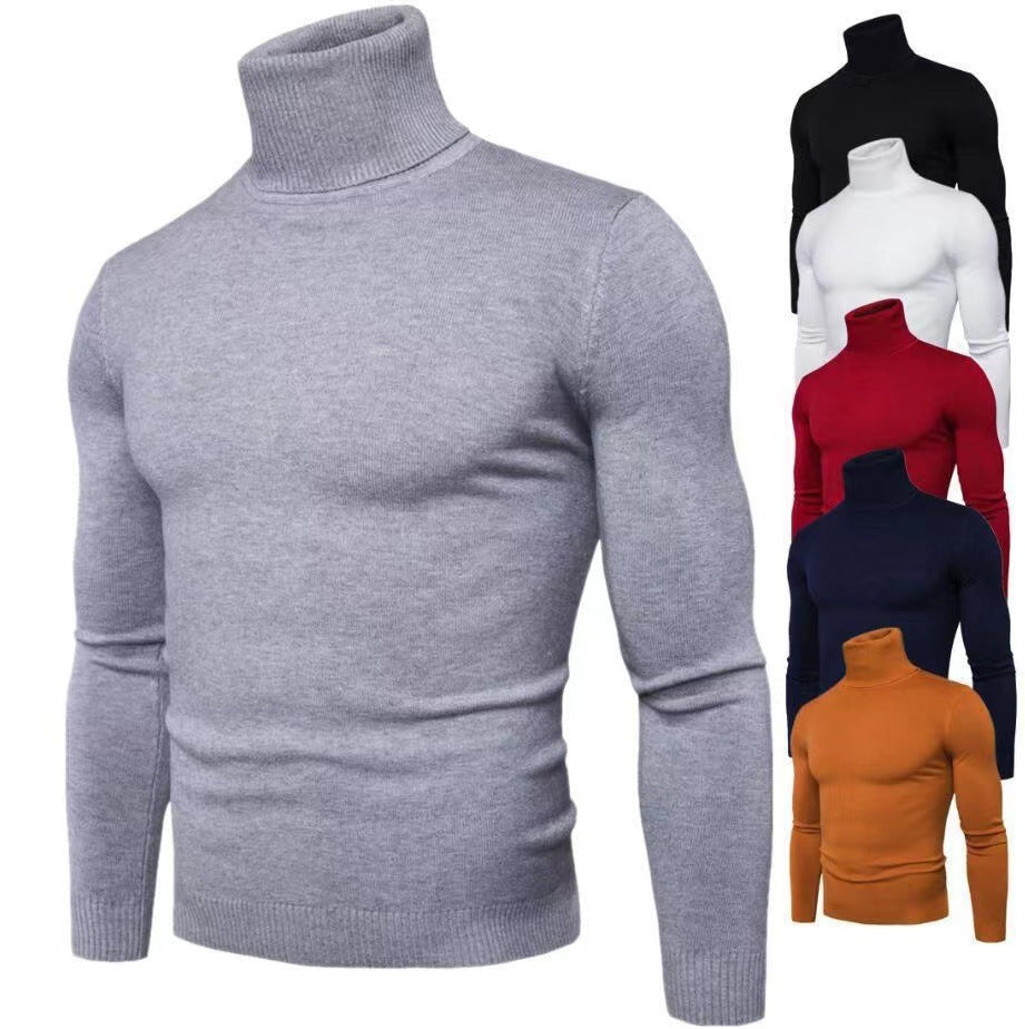Herren Rollkragenpullover aus hochwertiger Baumwolle Echoarchiv