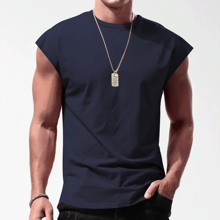 Herren ärmelloses T-Shirt mit moderner Schnittführung Echoarchiv