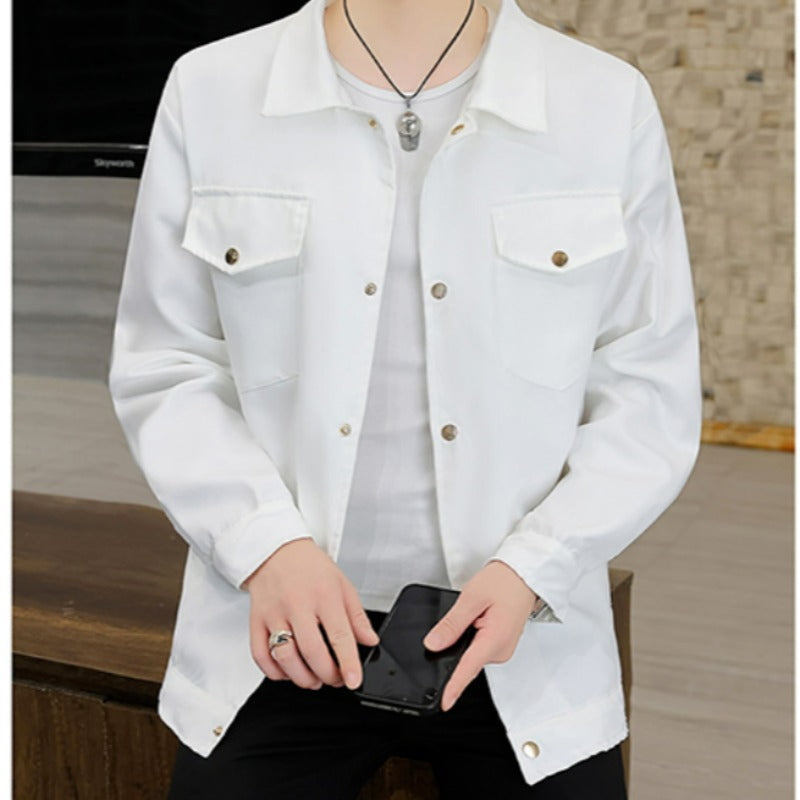 Herren leichtgewichtige Utility-Jacke mit praktischen Taschen Echoarchiv
