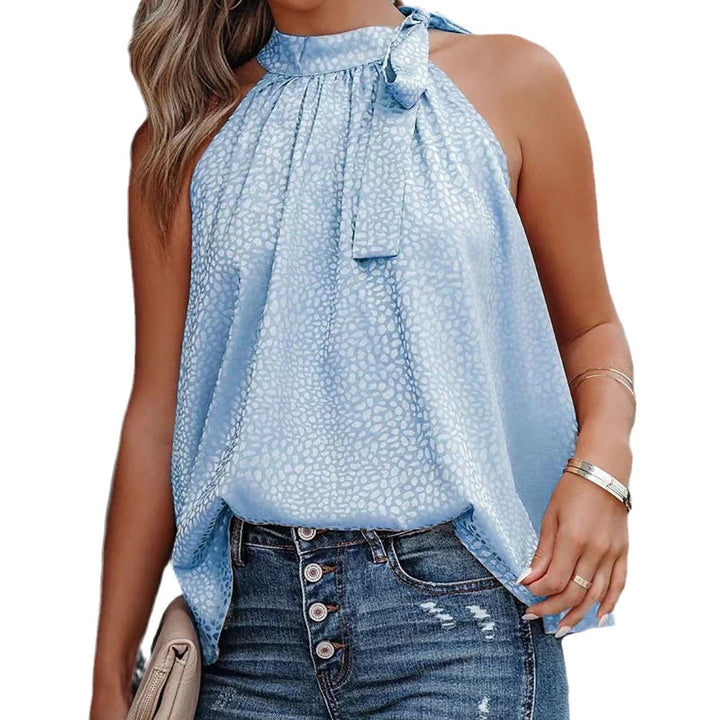 Damen Haltertop mit eleganter Schleifendetail Echo Archiv