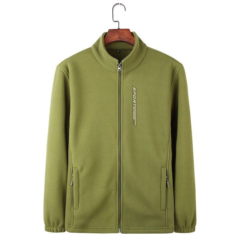 Herren Sportliche Fleecejacke Echo Archiv