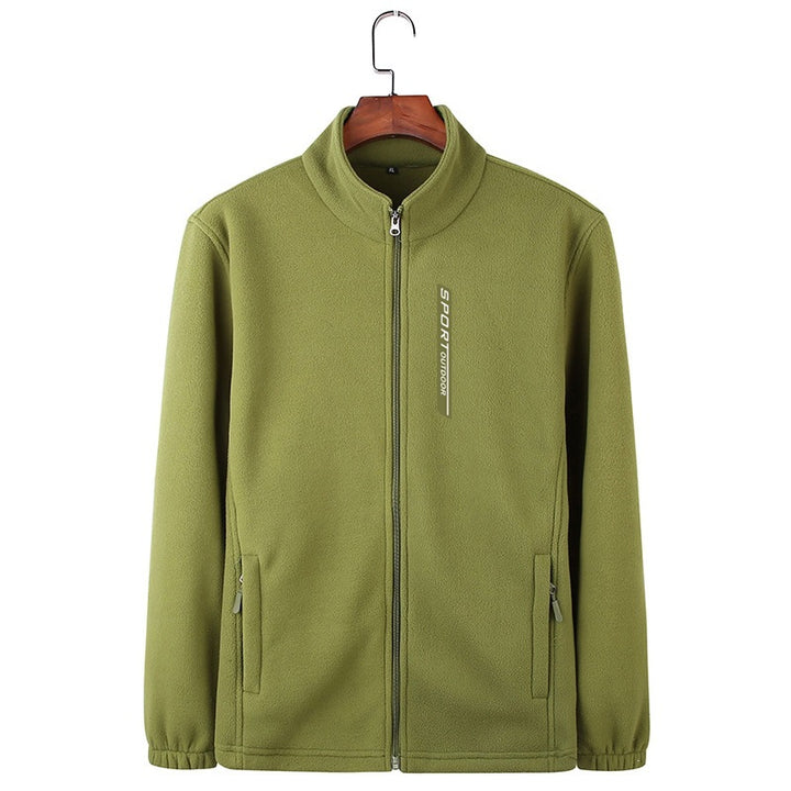 Herren Sportliche Fleecejacke Echo Archiv