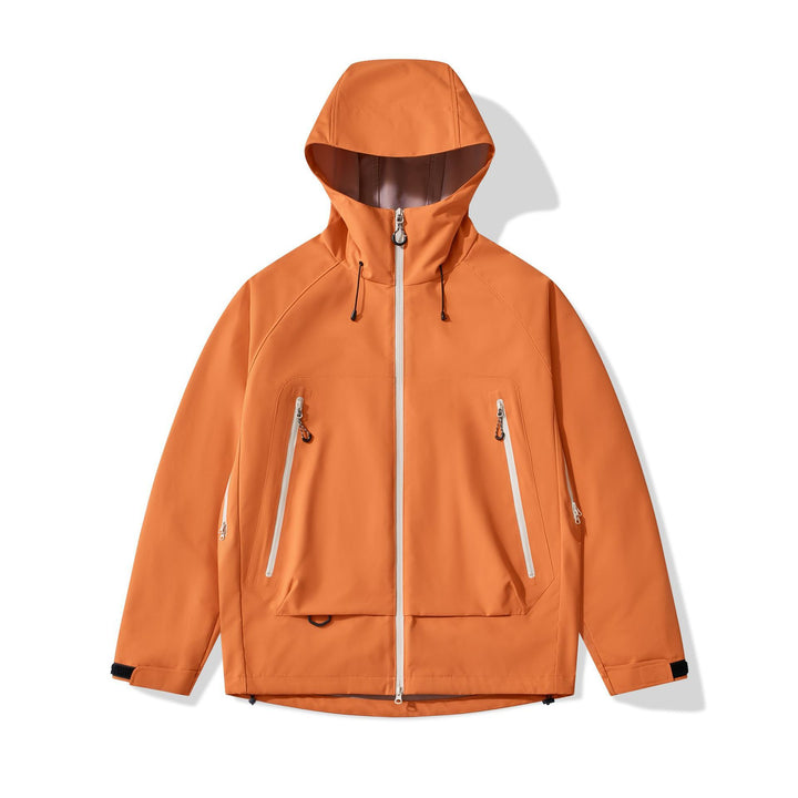 Herren technisch-isolierende Softshelljacke mit Kapuze und Fleece-Innenkragen Echo Archiv