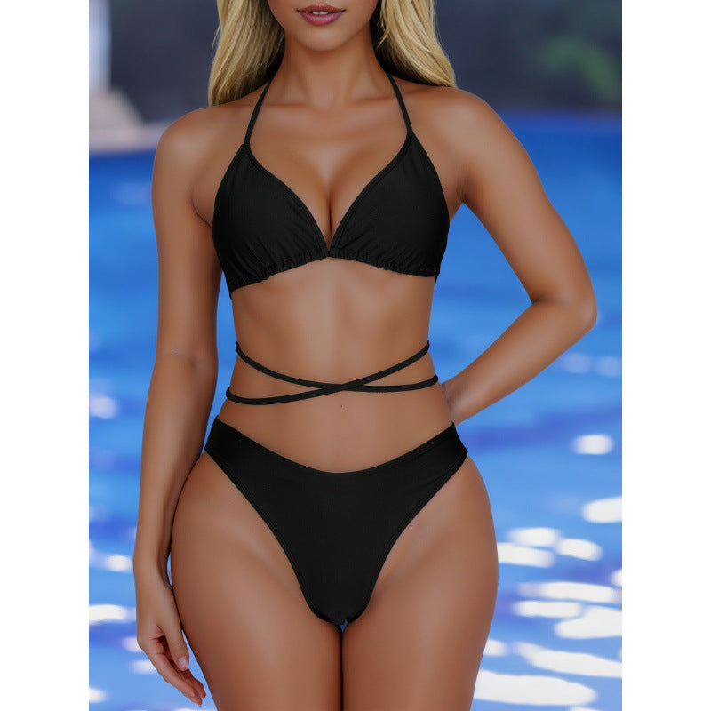 Damen Triangel-Bikini mit verstellbaren Bändern und elegantem Schnitt Echo Archiv