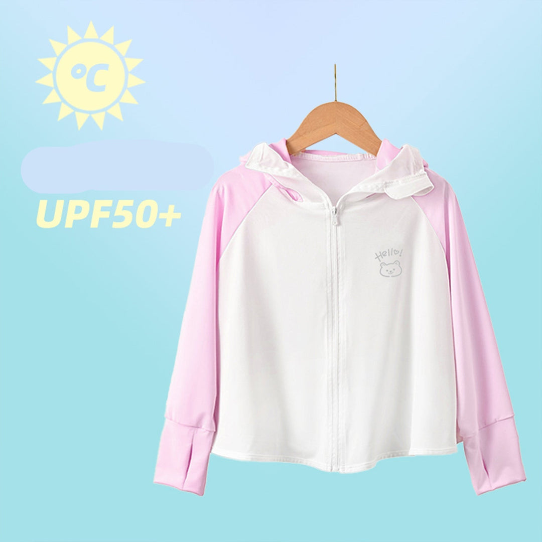 Damen sportliche UV-Schutzjacke mit Kapuze Echo Archiv