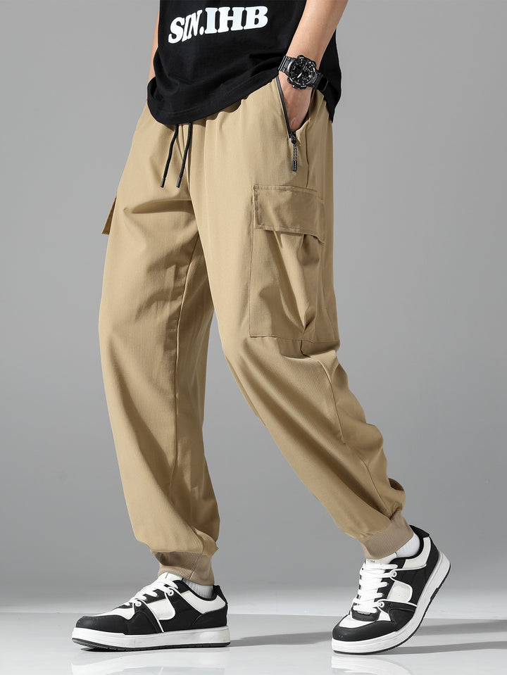 Herren Modische Cargo-Hose mit mehreren Taschen Echo Archiv