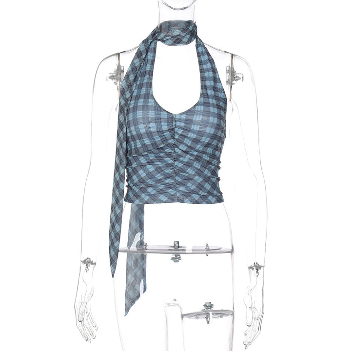 Damen Wickelbluse mit raffiniertem Krawatten-Design Echo Archiv