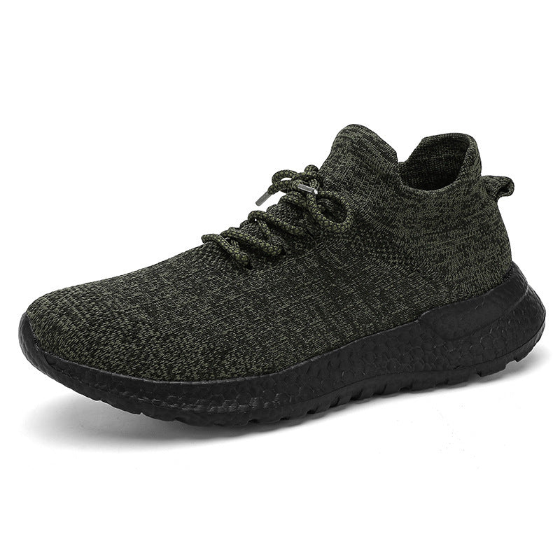 Unisex nahtloser Strick‑Sock‑Sneaker mit gepolsterter Hohlkammer‑Zwischensohle und griffiger Wabensohle – Norré