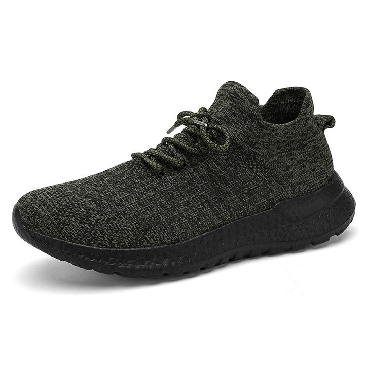 Unisex nahtloser Strick‑Sock‑Sneaker mit gepolsterter Hohlkammer‑Zwischensohle und griffiger Wabensohle – Norré