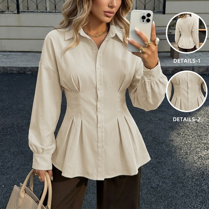 Damen Elegante Bluse mit taillierter Passform Echo Archiv