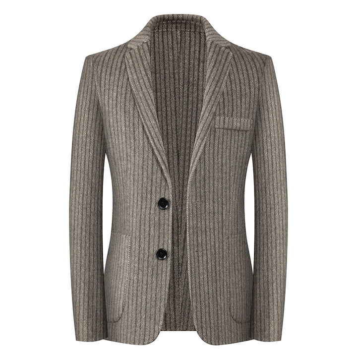 Herren stilvolle gestreifte Blazer Echoarchiv