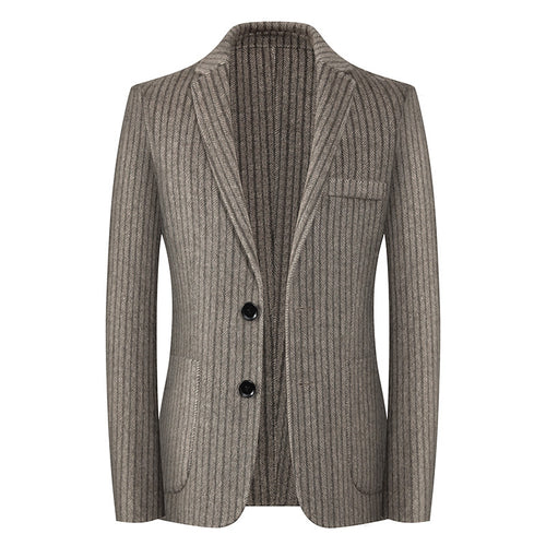 Herren stilvolle gestreifte Blazer Echoarchiv