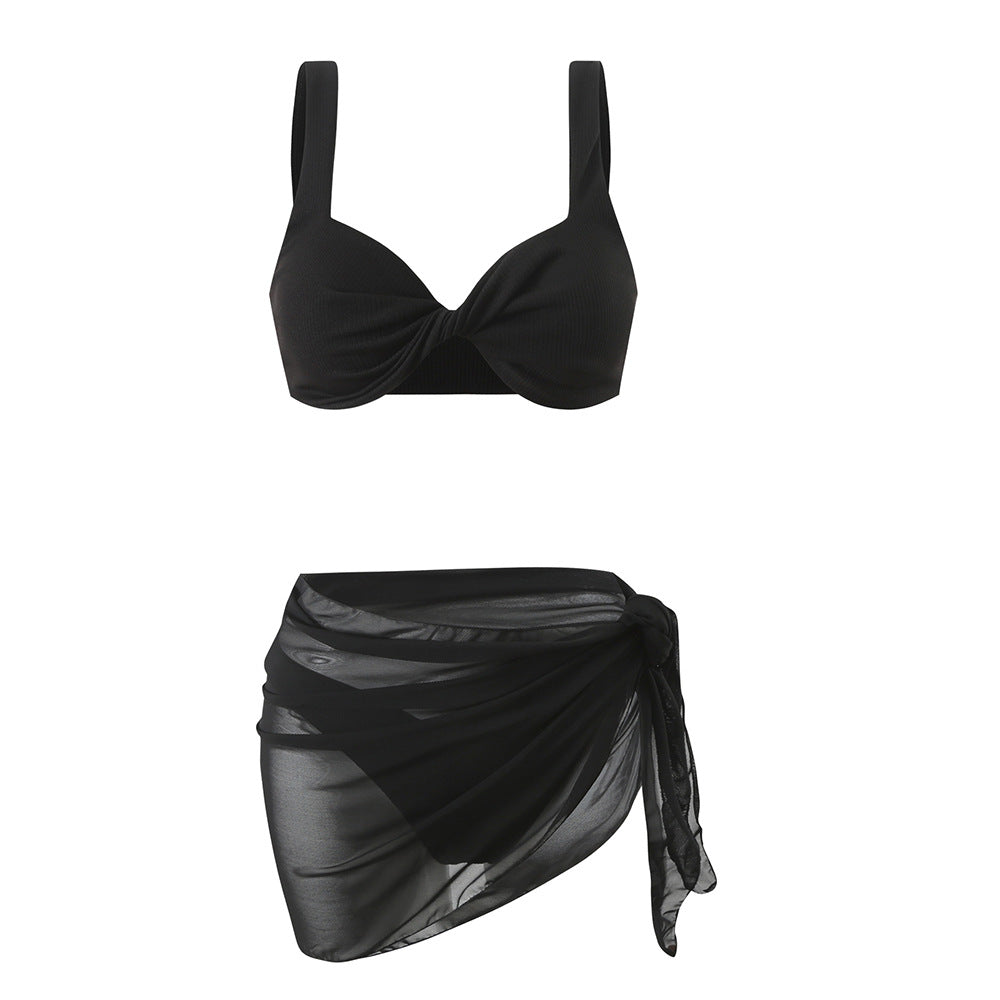 Damen Bikini-Set mit elegantem Wickelrock Echo Archiv