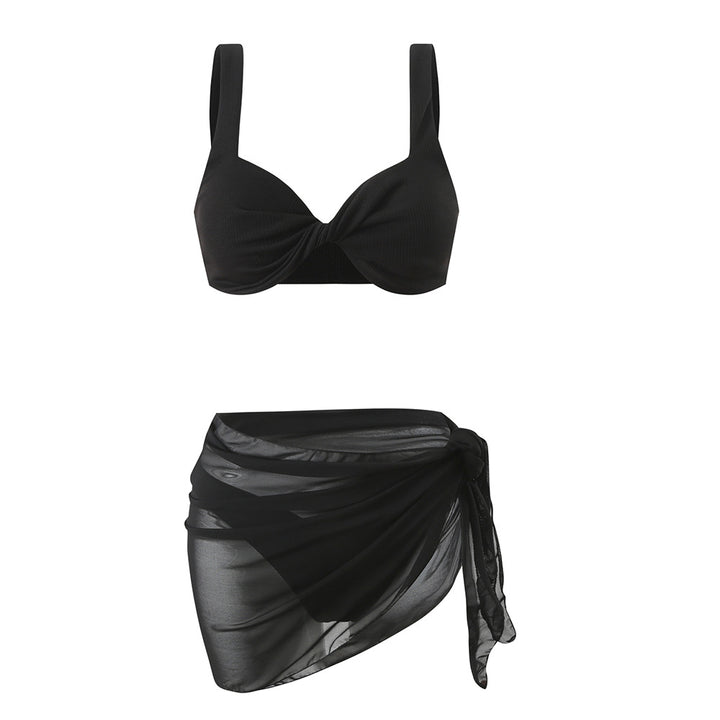 Damen Bikini-Set mit elegantem Wickelrock Echo Archiv