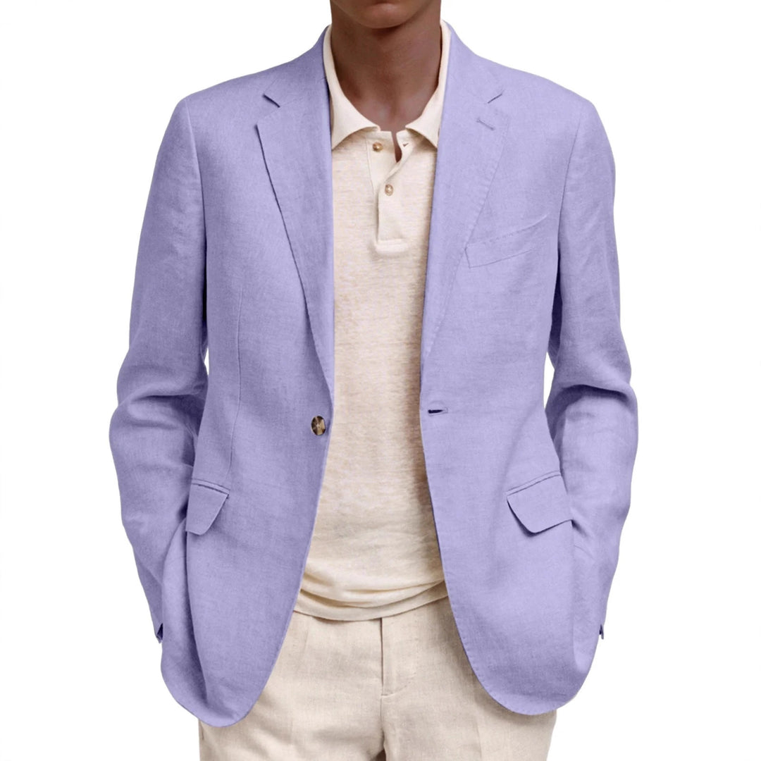 Herren Elegante Leinenjacke Echoarchiv