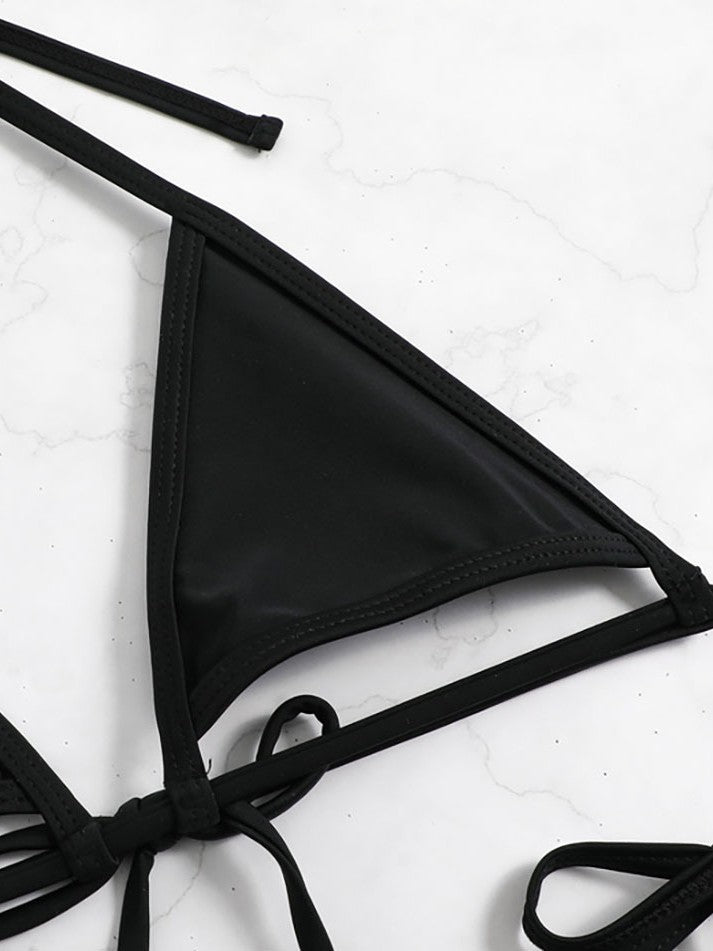 Damen Triangel-Bikini mit raffiniertem Schnürdesign Echo Archiv